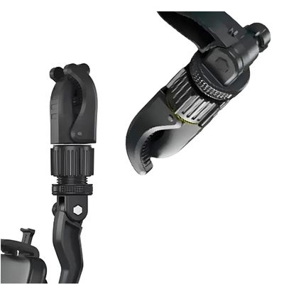 Suporte Gancho Preto Celular Automotivo Rotação 360° - Ajustável e Seguro