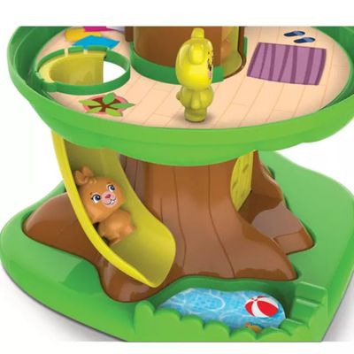 Brinquedo De Atividades Casa Na Árvore Com Acessórios - Elka 1214