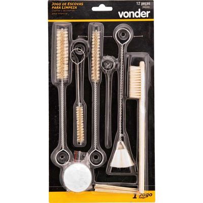 Escova De Limpeza Jg C/12Pcs Vonder