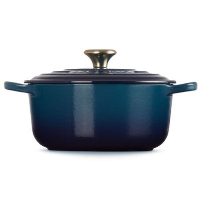 PANELA REDONDA LE CREUSET 18CM SIGNATURE AZUL AGAVE 21177184220450