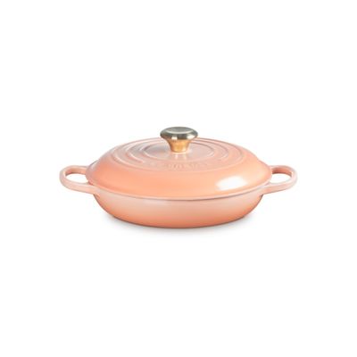 CAÇAROLA LE CREUSET BUFFET SIGNATURE 30CM PESSEGO PECHE 21180304234450