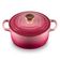 PANELA LE CREUSET REDONDA SIGNATURE EM FERRO FUNDIDO 18CM COM PEGADOR COBRE ROSA BERRY 21177184394445