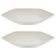 KIT LE CREUSET 2 PRATOS HEXAGON RASO EM CERÂMICA 26CM MERINGUE