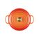 PANELA LE CREUSET REDONDA SIGNATURE FERRO FUNDIDO 20CM FLAMME DORÉE 21177201834479