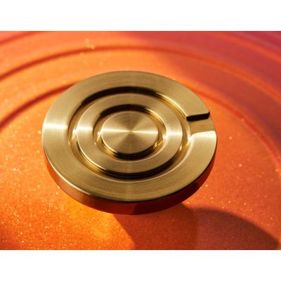 PANELA LE CREUSET REDONDA SIGNATURE FERRO FUNDIDO 20CM FLAMME DORÉE 21177201834479