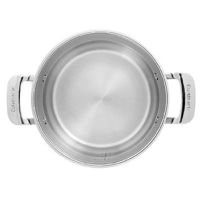 PANELA CUISINART CONTOUR 5 EM AÇO INOX COM TAMPA 445-22