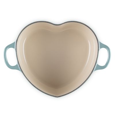 PANELA CORAÇÃO LE CREUSET TRADITION EM FERRO FUNDIDO 20CM SEA SALT 21401207174460