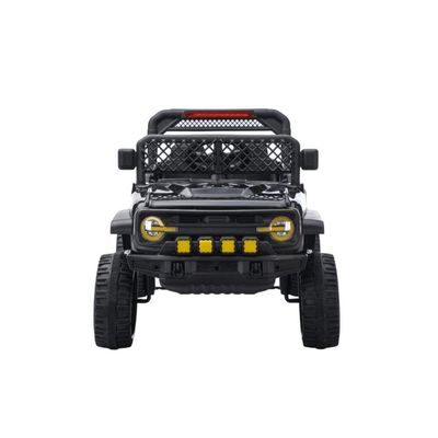 Jipe Elétrico Infantil Bang Toys N6 Com Controle Remoto Preto 12v