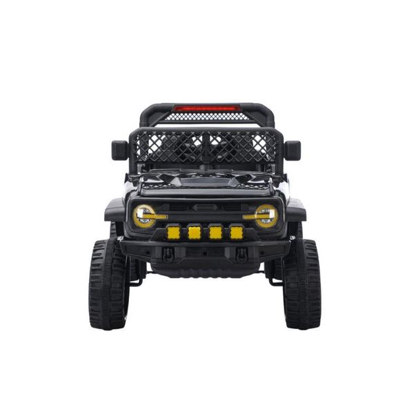 Jipe Elétrico Infantil Bang Toys N6 Com Controle Remoto Preto 12v