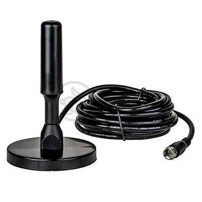 Antena Digital Portátil Interna E Externa Full Hdtv Vhf 4K