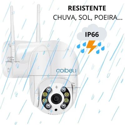 Câmera Ip De Segurança Wifi Externa Yoosee 360° Graus