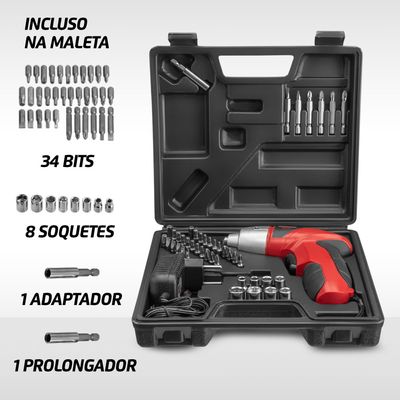 Parafusadeira Recarregável Mondial Power Tools FPF-05M Bivolt
