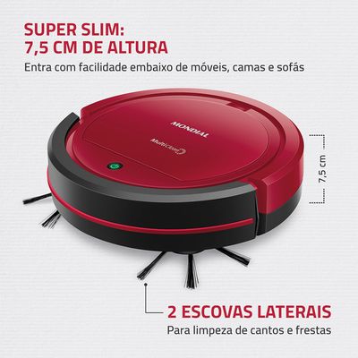 Robô Aspirador de Pó Multi Clean Mondial RB-09 Bivolt