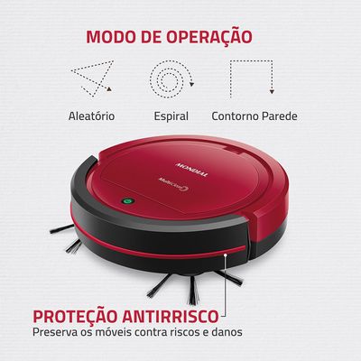 Robô Aspirador de Pó Multi Clean Mondial RB-09 Bivolt