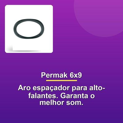 Aro Espaçador Permak 6×9 Plástico Alto Falante
