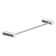 Toalheiro Para Rosto De Banheiro Escovado Orion Grego Metal 40cm