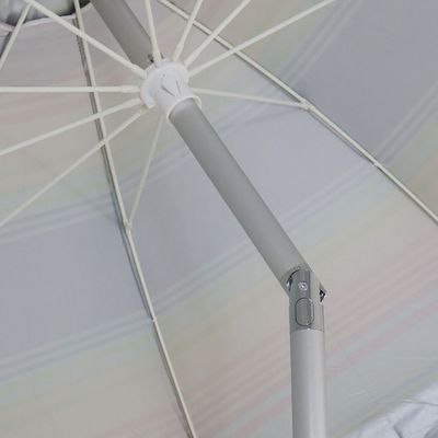 Guarda-Sol Articulado Rainbow 2,60m em Poliéster Estampas Sortidas Bel 2,60m