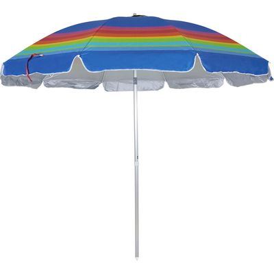 Guarda-Sol Articulado Rainbow 2,60m em Poliéster Estampas Sortidas Bel 2,60m