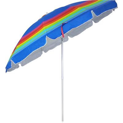 Guarda-Sol Articulado Rainbow 2,60m em Poliéster Estampas Sortidas Bel 2,60m
