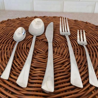 Faqueiro 20 Peças Aço Inox Verona Wolff Talheres Mesa Posta Jantar Almoço 4 Pessoas