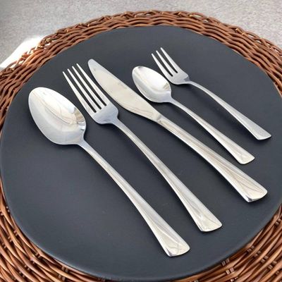 Faqueiro 20 Peças Aço Inox Verona Wolff Talheres Mesa Posta Jantar Almoço 4 Pessoas