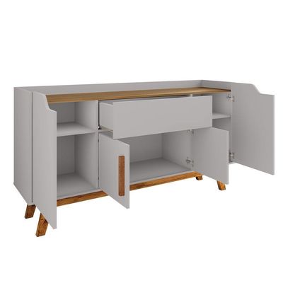 Aparador Buffet Future Off-white Com Cinamomo - Bechara