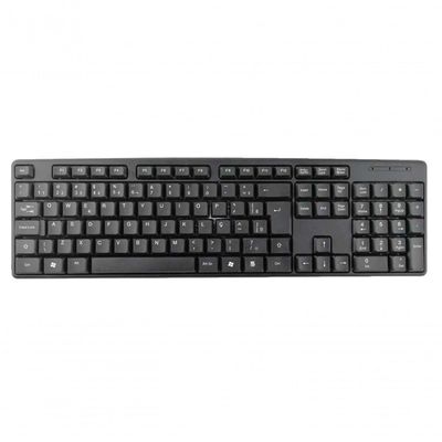 Teclado PC Qwerty Português Preto