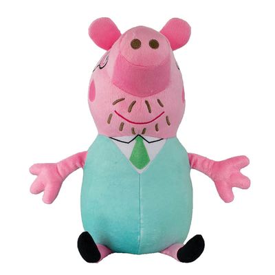 Pelúcia Papai Pig Peppa Pig 30 Cm Sunny - 2343