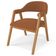 Kit 02 Cadeiras de Jantar e Estar Living Estofada Nadja L02 Bouclê Terracota - Lyam Decor