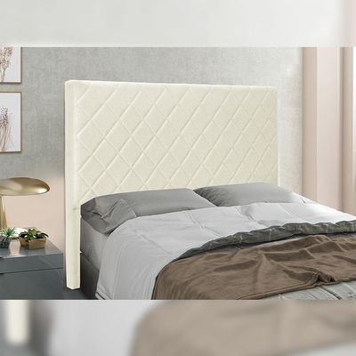 Cabeceira Decorativa 1,40M Baelon Linho Natural - Gran Belo