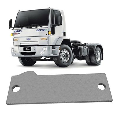 Placa Traseira Caminhao Onibus Cargo Caminhote 235609 #