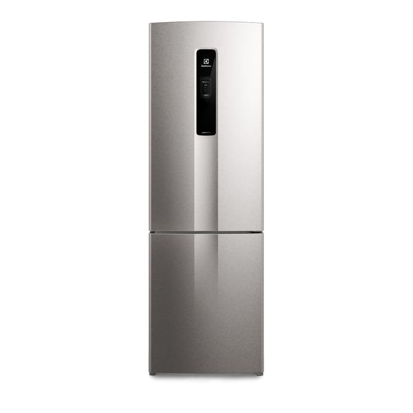 Geladeira Electrolux Frost Free Inverter 400L Efficient AutoSense e Rapid Freeze Inverse Inox Look (IB6S) Bivolt