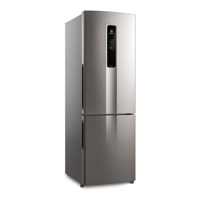 Geladeira Electrolux Frost Free Inverter 400L Efficient AutoSense e Rapid Freeze Inverse Inox Look (IB6S) Bivolt