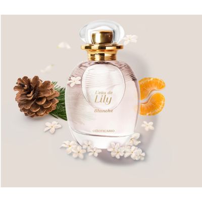 Combo Lily Blanche | Desodorante Colônia 75ml + Creme Acetinado 250g