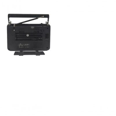 Radio Retro Bluethoo Recarregável Portátil Usb Fm Am
