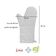Grade para Resfriar Paes Bolos e Luva Silicone Preta 2un