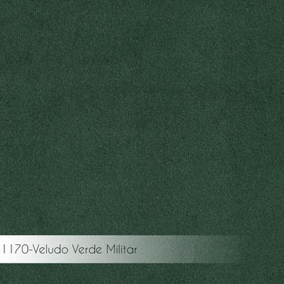 Kit 3 Cadeiras Decorativa Sala de Jantar Sidnei Veludo Verde - Gran Belo