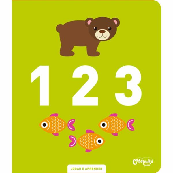 Livro Jogar e Aprender - 1,2,3 - Catapulta