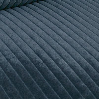 Cobertor Manta Relevância King Ultrasoft Dupla Face Marinho 100% Poliéster