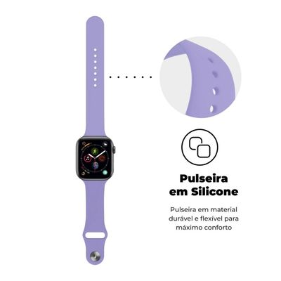 Pulseira para Apple Watch 38 / 40 / 41MM Ultra Fit - Lavanda - Gshield