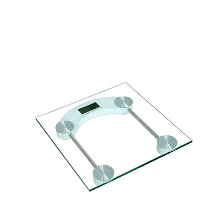 Balança Digital  para Banheiro em Vidro Temperado com Display LCD – Alta Precisão até 180kg