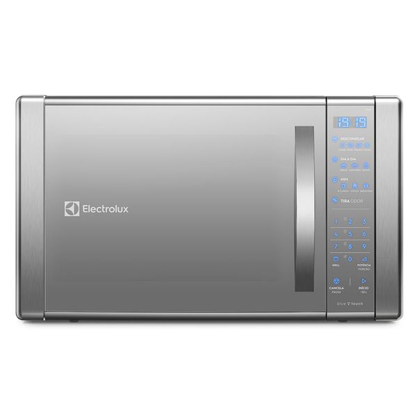 Micro-ondas Electrolux 31L cor Inox Espelhado com Função Grill e Painel Blue Touch (ME41X) 127V