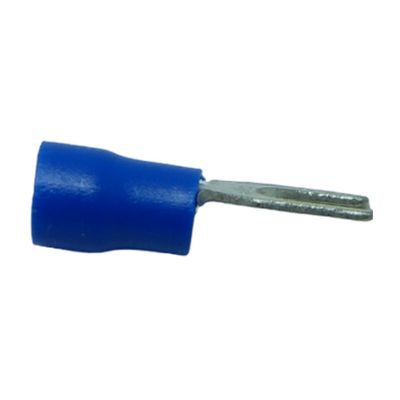 Terminal Compressão Tipo Garfo 1.5 Mm A 2.5 Mm Simples C/ Capa Plastica Azul