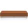Kit 02 Puffs Decorativo Sala de Estar Bali W01 Pés Palito 170x60cm Bouclê Terracota - Lyam Decor