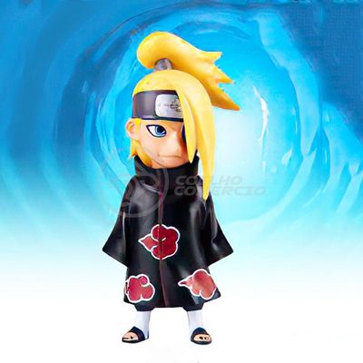 Boneco Action Figure Miniatura Deidara Akatsuki Naruto