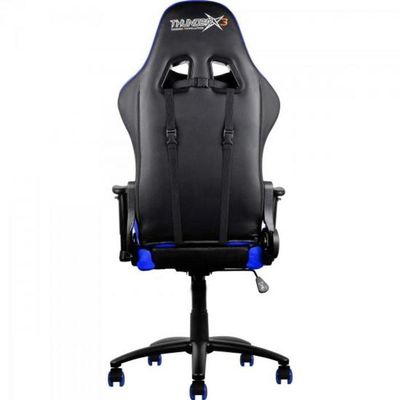 Cadeira Gamer Profissional Tgc12 Preta-azul Thunderx3