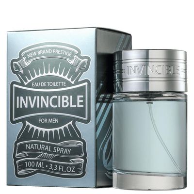 New Brand Invincible Eau De Toilette - Perfume Masculino 100ml