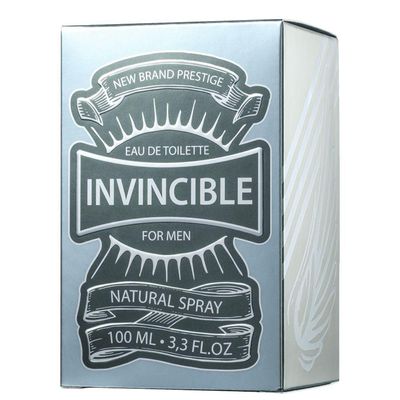 New Brand Invincible Eau De Toilette - Perfume Masculino 100ml