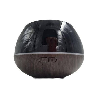 Difusor De Aromas Led Base De Madeira Marrom