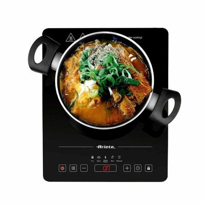 Cooktop Indução Portátil 1 Boca Touch 1200W Preto Ariete 110V